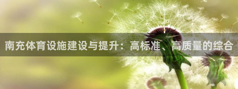 意昂5(KGAME)集团logo：南充体育设施建设与提升：高 